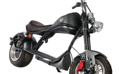 Kontio Motors Kruiser Heritage Black 0.7kWh akulla – Heti varastossa