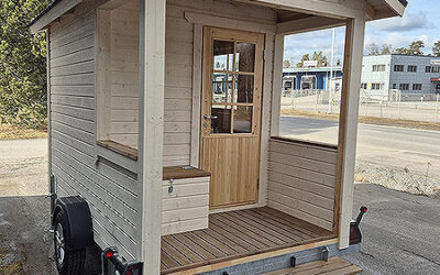 Suomalainen Saunavaunu nro 2